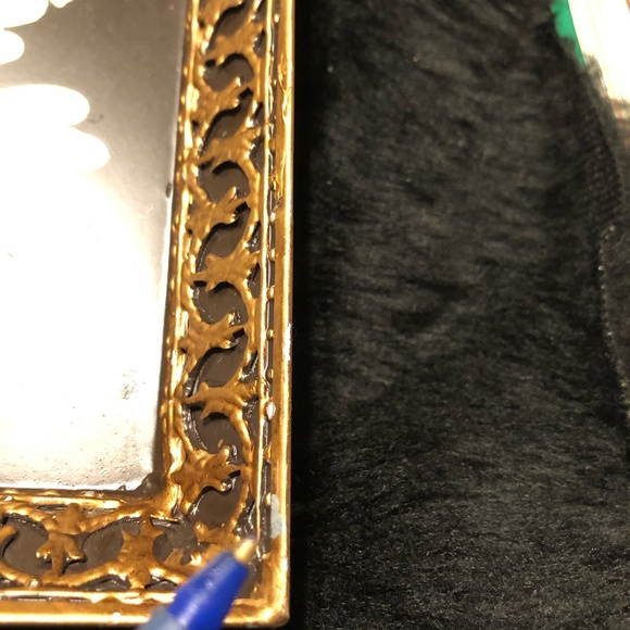 Decorative tray from India - Picture 5 of 8